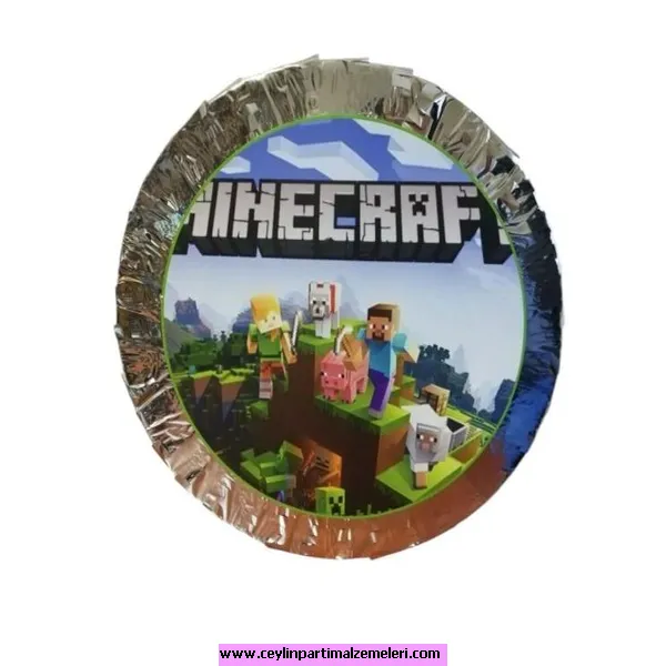 Minecraft Temalı Pinyata